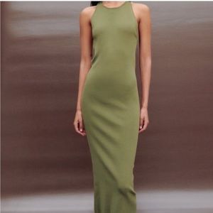 Zara knit midi dress
